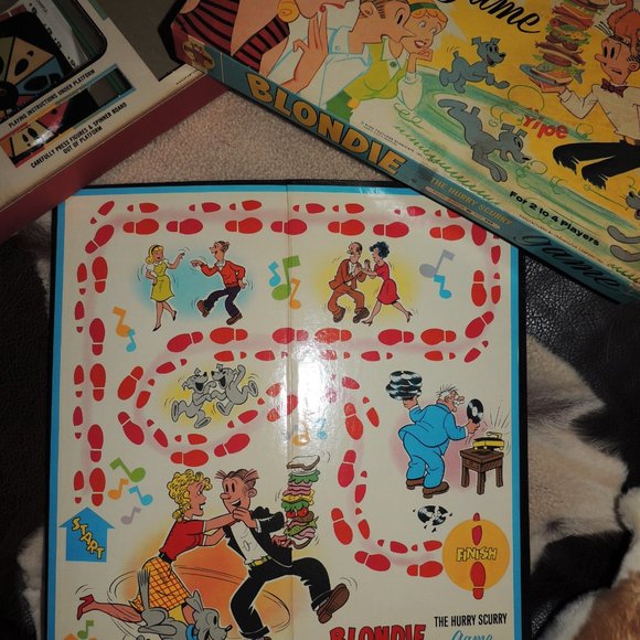 Blondie Hurry Scurry Game - Vintage Board Game - Picture 2 of 5